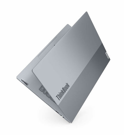 Lenovo 14-inch laptop with Intel Core Ultra 5, 16GB RAM, 512GB SSD, Qwerty Spanish keyboard, sleek design.