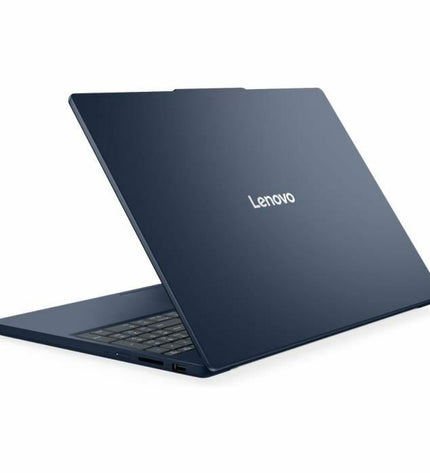 Lenovo laptop with 1TB storage, AZERTY keyboard, shown on a sleek workspace with the device open and ready for use.