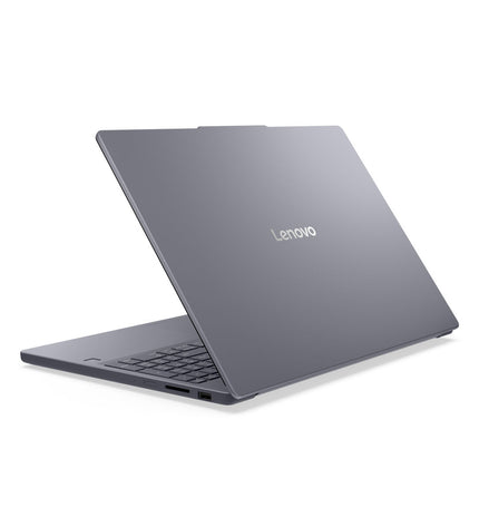 Lenovo 15.3-inch laptop with 16GB RAM and 512GB SSD, open showing keyboard and screen with desktop background