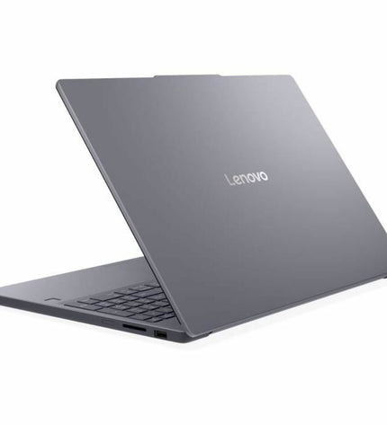 Lenovo 15.3-inch laptop with 16GB RAM and 512GB SSD, open showing keyboard and screen, on a neutral background