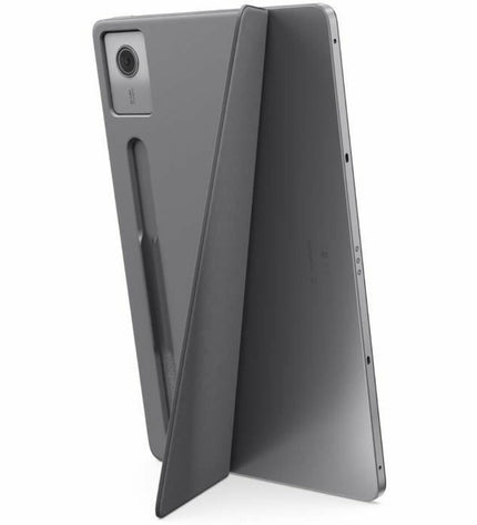 Lenovo 10.95-inch laptop with Kompanio 838 processor, 8GB RAM, and 128GB SSD, showing the device open on a desk.