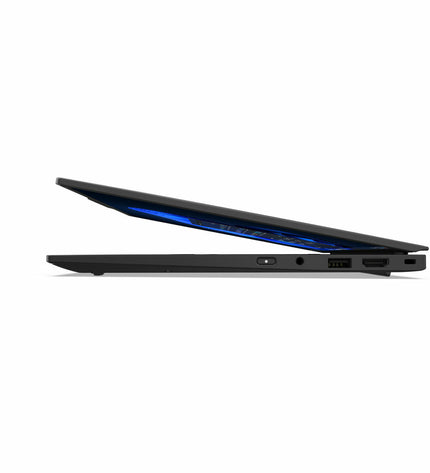 Lenovo 14-inch laptop with Intel Core Ultra 5, 16GB RAM, and 512GB SSD, shown from a front view with keyboard and screen.