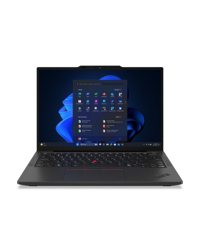 Lenovo X13 Core Ultra 5 13.3-inch laptop with 32GB RAM and 512GB SSD, sleek design, and high-performance features.