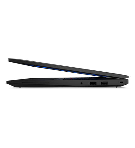Lenovo 21SA002DSP 16-inch laptop with Intel Core Ultra 7, 16GB RAM, and 512GB SSD, showing the sleek keyboard and screen.
