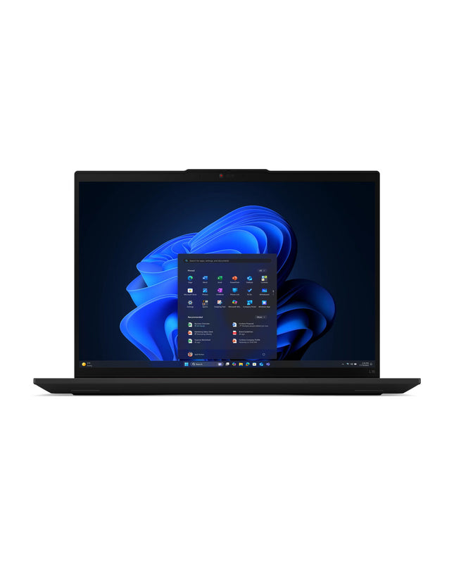 Lenovo ThinkPad L16 Gen 2 laptop with 16-inch display, Intel Core Ultra 5, 16GB RAM, 512GB SSD, QWERTY Spanish keyboard.