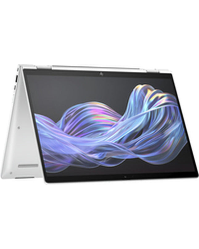 HP B69A2ET#ABE 14-inch laptop with Intel Core Ultra 5, 16GB RAM, and 512GB SSD, shown from a front view.
