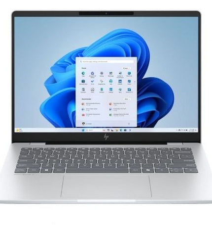 HP OmniBook 7 14-inch laptop with Intel Core Ultra 7, 32GB RAM, 1TB SSD, QWERTY Spanish keyboard.