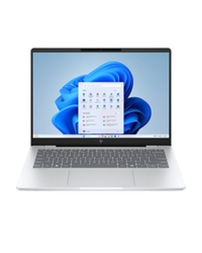 HP OmniBook 7 14-inch laptop with Intel Core Ultra 5, 16GB RAM, 1TB SSD, Qwerty Spanish keyboard, sleek design.