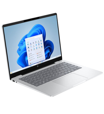HP OmniBook 7 14-inch laptop with Intel Core Ultra 5, 16GB RAM, 1TB SSD, QWERTY Spanish keyboard.