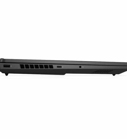 HP laptop open on a desk, showing keyboard and screen, suitable for calculations and productivity tasks.