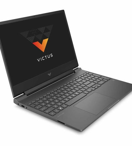 HP laptop for calculating tasks, sleek design with keyboard and screen, ideal for productivity and computing needs