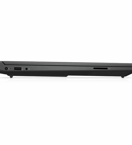 HP laptop for calculations with a sleek design, keyboard, and screen visible, suitable for computing and productivity tasks.