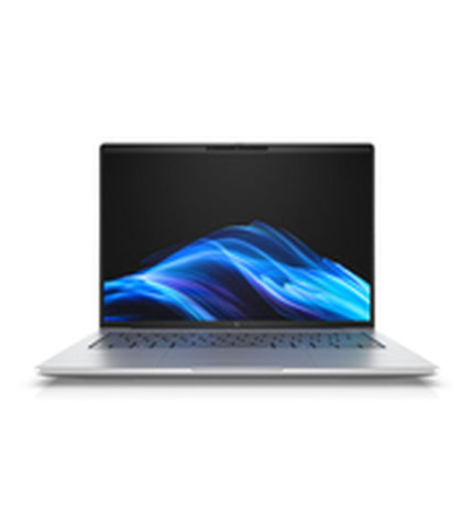 HP AD2Z0ET#ABE 14-inch laptop with Intel Core Ultra 5 processor, 16GB RAM, and 512GB SSD in a sleek design.
