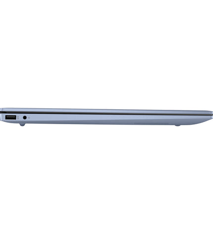 HP OmniBook 5 16-inch laptop with Intel Core Ultra 7 255U and 32GB RAM, showing a sleek design and keyboard.