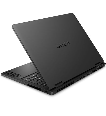HP OMEN Gaming Laptop 16-ap0025ns with AMD Ryzen AI 9, 16" display, 32GB RAM, designed for high-performance gaming and computing.