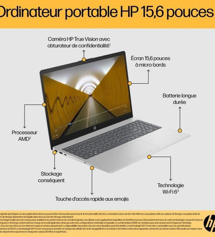 HP laptop for calculating tasks with sleek design, featuring a modern keyboard and display, perfect for productivity.