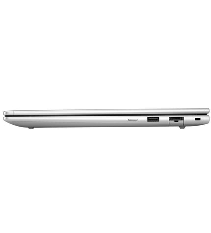 HP CQ0D4ET 14-inch laptop with Intel Core Ultra 5, 32GB RAM, and 1TB SSD, shown with keyboard and screen display.