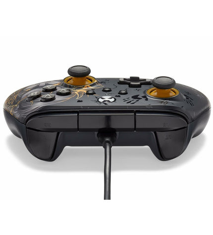PowerA gaming remote control for plug and play consoles, wireless electronic game controller with buttons and ergonomic design