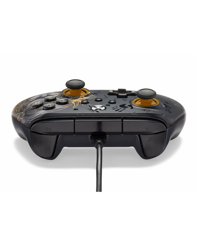 PowerA gaming remote control for plug and play consoles, wireless electronic game controller with buttons and ergonomic design
