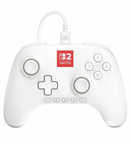 Powera portable gaming console with colorful buttons and screen, designed for electronic toy and game entertainment.