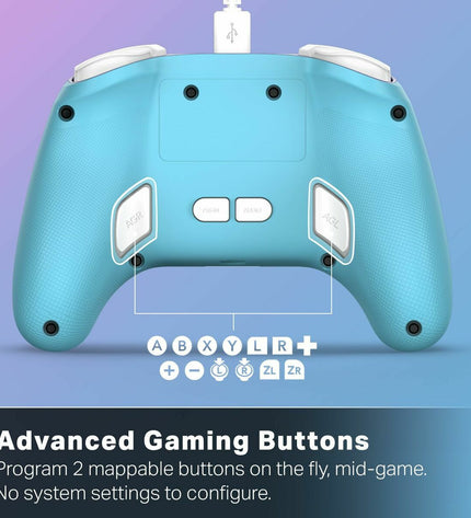 Portable Powera gaming console for kids, featuring colorful buttons and screen, designed for electronic toys and gaming fun.