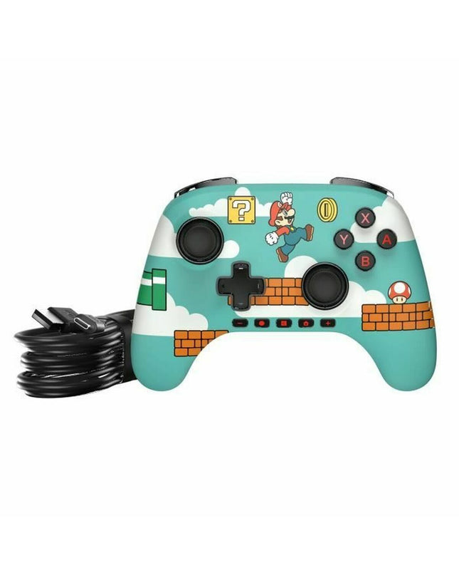 Powera portable gaming console for kids, electronic toy with colorful buttons and screen for fun gaming experiences.