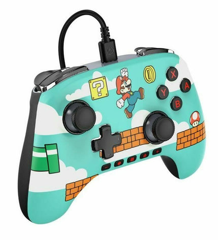 Powera portable game console NSGP0527-01 with colorful buttons and screen, ideal for electronic toys and gaming fun.