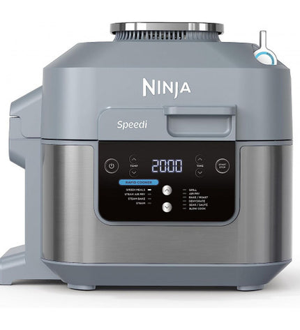 NINJA ON400EU programmable electric pan in gray with 5.7-liter capacity, suitable for home cooking and small electric appliances.