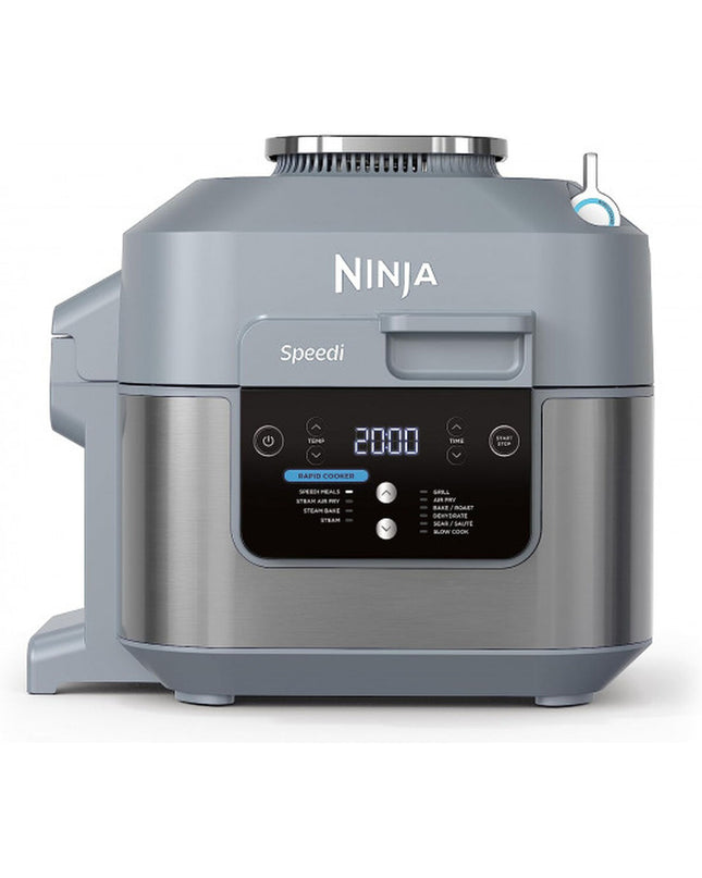 NINJA ON400EU programmable electric pan in gray with 5.7-liter capacity, suitable for home cooking and small electric appliances.