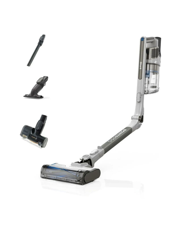Shark IZ380EUT Steelstofzuiger vacuum cleaner for home cleaning, with a sleek design and adjustable wand for floors and upholstery.