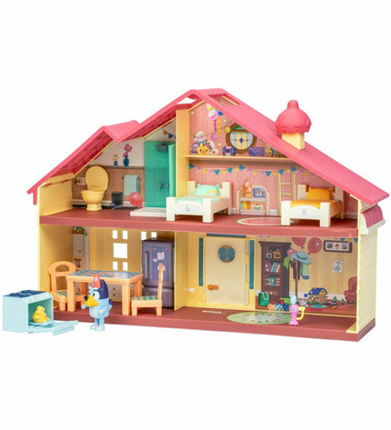 Bluey playset featuring colorful toys and figures from the Bluey brand, perfect for imaginative play and fun.