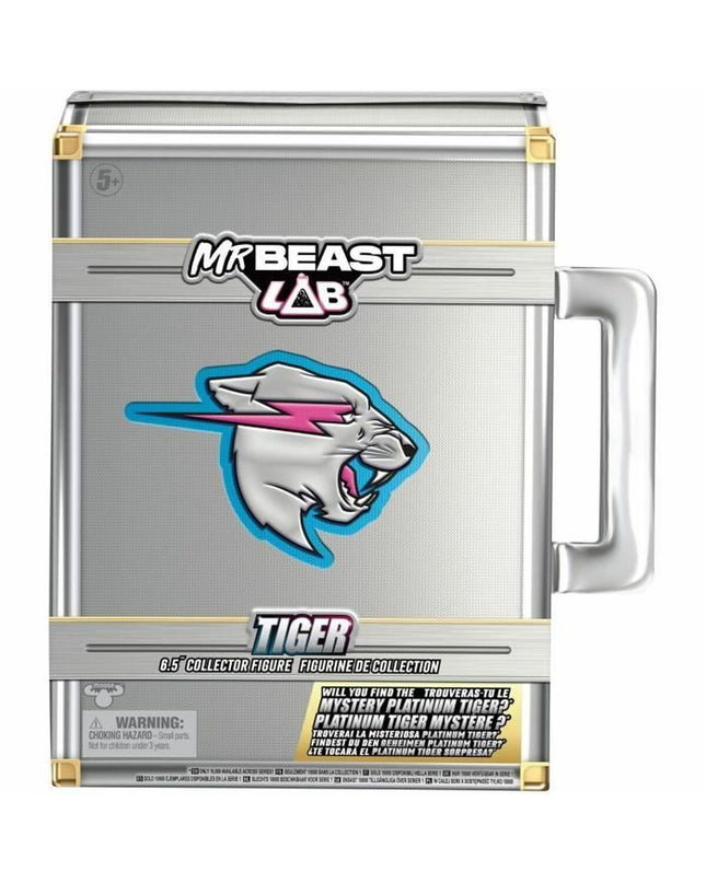 Moose Toys Mr. Beast Lab Tiger action figure from the Playsets and Action Figures collection, detailed tiger character toy.
