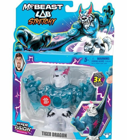 MrBeast Lab action figure from the Actiefiguren speelgoed line, detailed toy doll with vibrant colors and accessories.