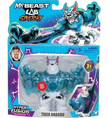 MrBeast Lab action figure from the Actiefiguren speelgoed line, detailed toy figure with colorful design and accessories.