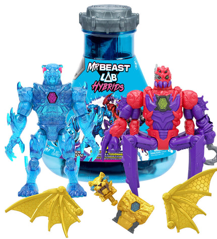 MrBeast Lab action figure from the Speelgoed en games category, detailed toy doll with vibrant colors and accessories.