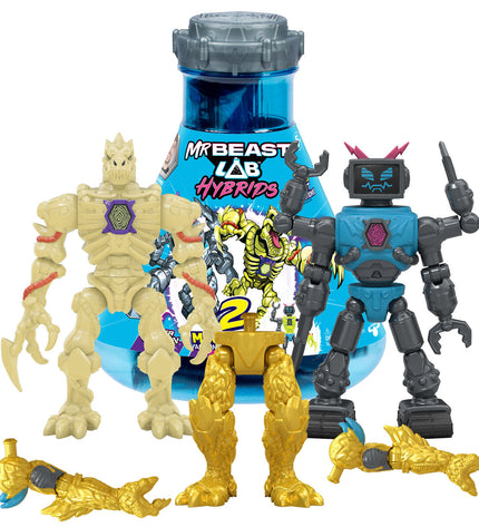 MrBeast Lab action figure toy from the Speelgoed en games collection, detailed figure of MrBeast Lab character.