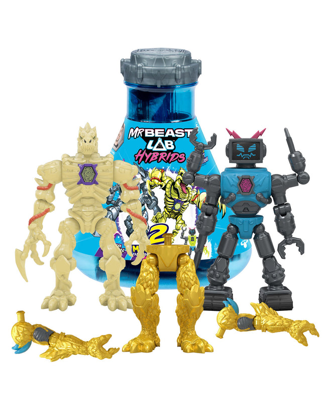 MrBeast Lab action figure toy from the Speelgoed en games collection, detailed figure of MrBeast Lab character.