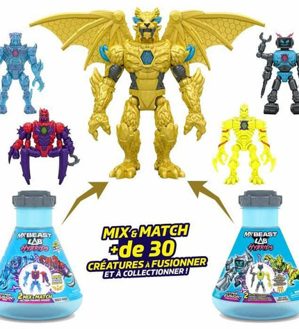 MrBeast Lab action figure from the speelgoed en games collection, featuring detailed design and vibrant colors.
