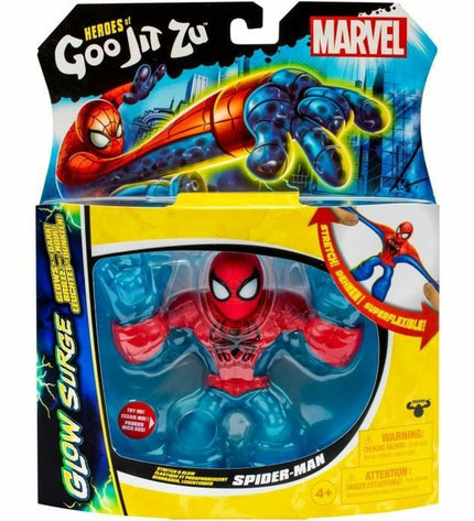 Glow Surge Spiderman action figure by BigBuy Home, detailed superhero toy with glowing features, part of play and collectible figures.