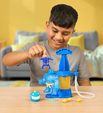 Colorful Goo Jit Zu action figure from Goo Jit Zu toy line, featuring detailed character design and flexible poseability.