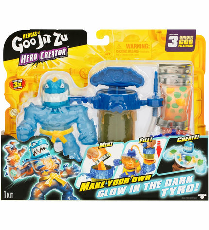 Goo Jit Zu actiefiguur speelgoed, colorful monster figure with expressive eyes and flexible limbs for imaginative play.