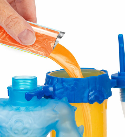 Colorful Goo Jit Zu action figure toy with flexible limbs and vibrant details from the Goo Jit Zu collection.