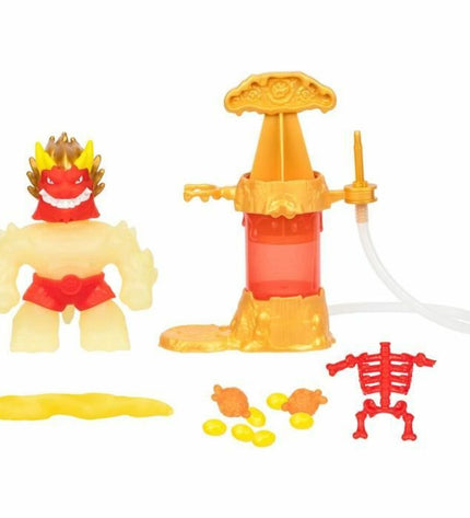 Goo Jit Zu actiefiguren speelgoed en games, kleurrijke poppen en actiefiguren voor kinderen, set met multiple characters.