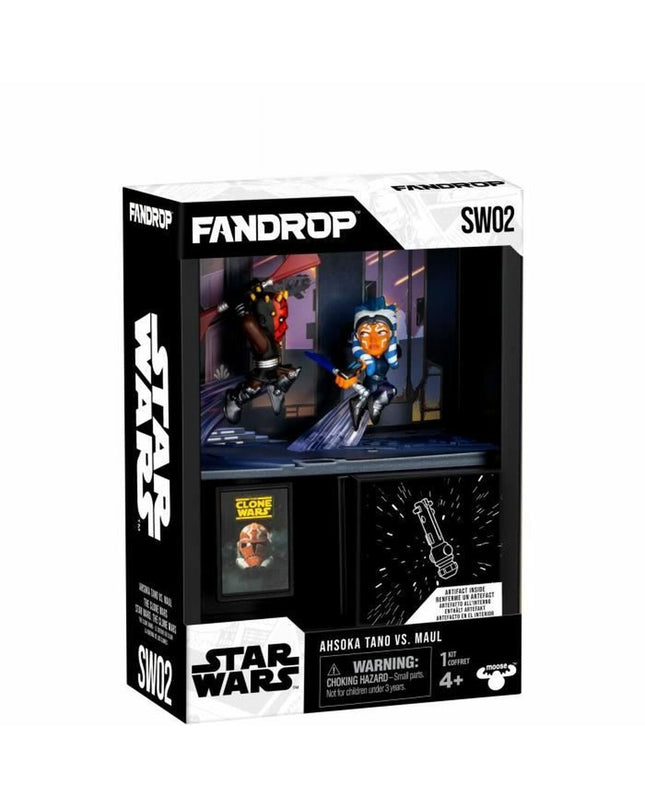 Fandrop Star Wars action figure toy, highly detailed with armor and weapon, designed for collectors and fans of Star Wars.