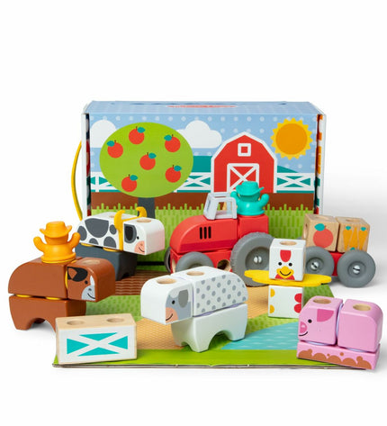 Melissa & Doug action figure toy from a set of dolls and figures, detailed plastic figure with colorful clothing and accessories.