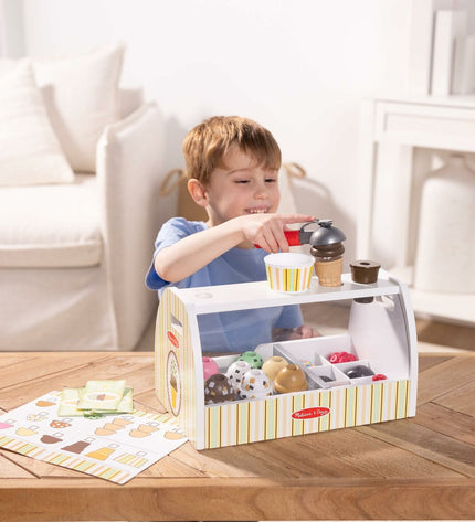 Melissa & Doug action figures toy set featuring colorful, detailed plastic figures for imaginative play.