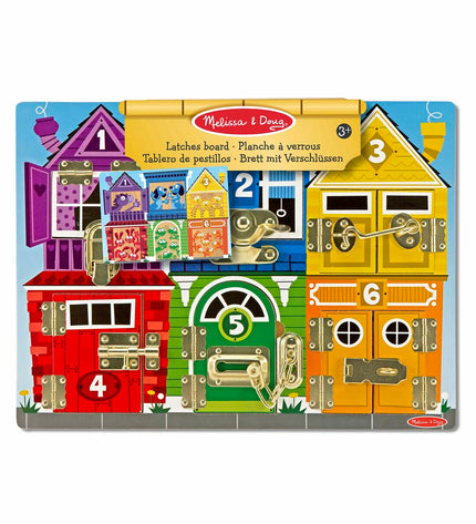 Melissa & Doug action figures toy set with colorful plastic figures, perfect for imaginative play and storytelling.