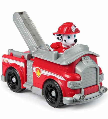 Paw Patrol toy vehicle from Auto The Paw Patrol, featuring colorful design and detailed cartoon character imagery.