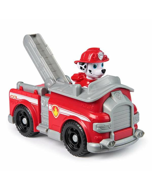 Paw Patrol toy vehicle from Auto The Paw Patrol, featuring colorful design and detailed cartoon character imagery.