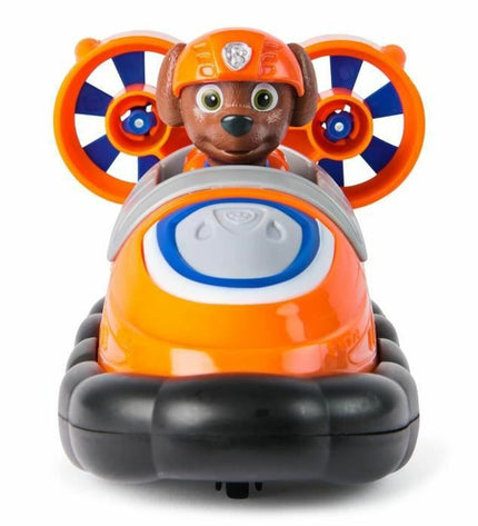 Spin Master Zuma Paw Patrol action figure toy with two removable accessories, suitable for children and playtime fun.
